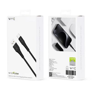 USB-A To USB-C Fast Charging & Data Cable 1m