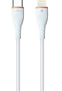 WYEFLOW 20W (Max) PVC USB-C To 8-Pin Data Cable 1m