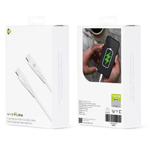 Luxe Silicone USB-C To USB-C 60W Fast Charging & Data Cable 3m