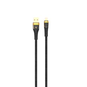 27W GoldTip Braided Fast Charge/Sync A-L Cable 1m